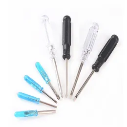 1000pcs 2.0/3.0/4.0mm Transparent Handle Screwdriver Slotted Phillips Repair Hand Tools Precision Screwdriver