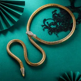 Colar de pingente colar de cobra gótico gótico colarinho estético jóia animal jóias pescoço femme gargantilla mujer fester presente serpente 230306