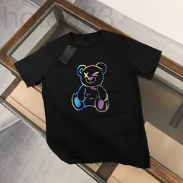 メンズTシャツデザイナーLuxe Shir Teddy Bear Shir Mens for Womens Men Shirs女性