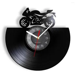 Zegary ścienne japońskie motocyklowe zegar retro dekoracje do domu motocykl sztuka nowoczesna design zegarek dla wyścigowych rowerów wyścigowych