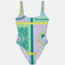 Realfine888 5A stroje kąpielowe vs jednoczęściowy Greca Border Border Swimsuits Luksusowy projektant dla kobiet Rozmiar S-xl Go do Opis Look Pictures