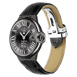 AW28 Smart Watch Round 1,32 cala Mały ekran Pełny dotyk Kontrola Wodoodporna Wodoodporna IP67 Sport Smartwatch Watches
