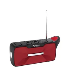 2022 Anten El Feneri Boombox 50 EDR Bluetooth Hoparlör Çift Woofer Radio FM 3D Stereo Taşınabilir Kanca Tutucu BT Hoparlör4182083