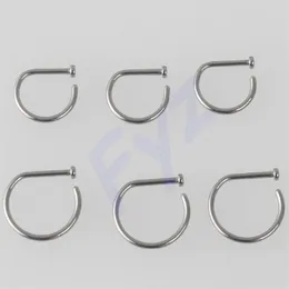 Ear Cuff High Polished G23 18G 20G Design Nos Clip Screw Ring Piercing Body Jewely 230303