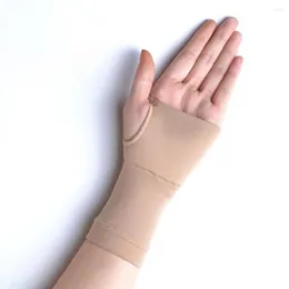Obsługa nadgarstka 1 para Brace Anti poślizg zapalenie stawów Bandaż Bandaż Oddychający nadgarstek Tunnel Kciuk Hand