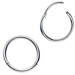 Ohrmanschette 18g 16g 14g G23 Nasenringe Piercings Septum Scharnier Clicker Segment Nippelpiercing Schmuck 230303