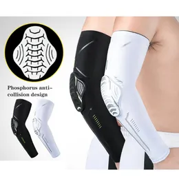 Knee Pads Elbow & 2023 Sports Arm Sleeves Guard Cuff Honeycomb Anti-collision Brace Joint Outdoor Basketball Cycling Protective Gear