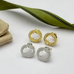 2023-Women Designer Earrings Stud Gold 925 Sliver Earring Fashion Jewelry Hoop Earrings Luxury Boucles Doreilles Wedding G Ear Earring 22012173D
