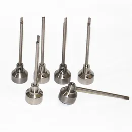 Universal Tabacco 2 i 1 Titanium Nail 18/20mm G2 Titanium Nail With Carb Cap Dabber Tool for Slicone Jar Dab Container