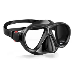 Goggles Findway Kids Diving Goggles Big Frame Anti Leak Mask med nässkydd 180 Wide View Swimming For Kid 4 14age L230303