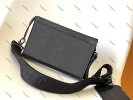 10A Üst Tier Kalite Saumur Orta Elger Çantası Orijinal Deri Çantalar M81115 Kadın Tasarımcı Omuz Çantaları Moda Crossbody Bag Gaston giyilebilir cüzdan M81124