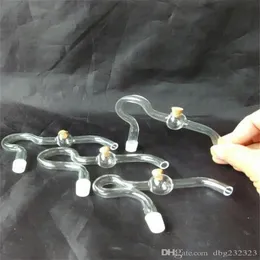 Waterpijpen Kleur kikker kook glazen bongs accessoires Glazen Pijpen kleurrijke mini multi-kleuren Hand Pijpen Beste Lepel glas