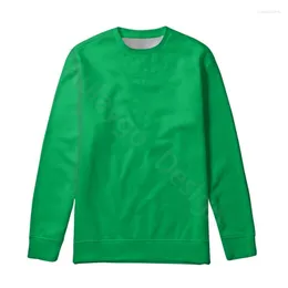 Felpe con cappuccio da uomo Primavera Autunno Verde Felpa girocollo Allentata Oversize Streetwear Uomo Manica lunga Pullover Top per coppia Sudadera De Hombre