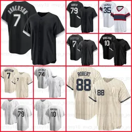 Southside 7 Tim Anderson Baseball Jersey 74 Eloy Jimenez Jose Abreu 88 Luis Robert Yoan Moncada Bo Jackson Lucias Giolito Yermin Mercede Keuchel Thomas 60 35 73