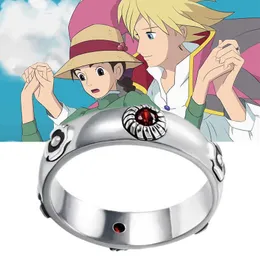 Howls Moving Castle Ring Anime Cosplay Jewelry, Adjustable