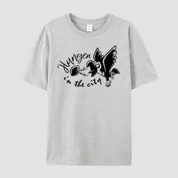 Erkek Tişörtleri Tarchia 2023 Tshirt Moda Camisetas Kısa Kollu Pamuk Pamuklu Şehirde asıldı Fitness Grafik Günlük Erkekler T-Shirt Adam
