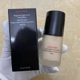 Longwear High Cover Liquid Foundation 30ml 2 그늘 메이크업 Fond de Teint Cosmetics SPF25