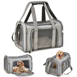 犬旅行屋外バッグソフトサイドバックパック猫ペットSバッグ航空会社承認済み輸送