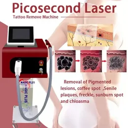 Macchina per la rimozione del tatuaggio con pigmentazione laser 755/532/1064/1320nm della macchina al picosecondo