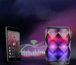 Högkvalitativ LED -lamphögtalare Färgfull trådlös Bluetooth Deep Subwoofer Stereo Mini Portable Speakers8149782