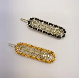 Diseñadores de mujer clips para el cabello Candy Color Bedpins Accesorios para el cabello Bobby Pin clip 4color