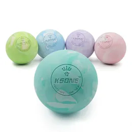 Fitnessbälle Yoga Muskelentspannung Schmerzlinderung Tragbarer Physiotherapieball Massageball 6,3 cm Faszienball Lacrosseball 230307