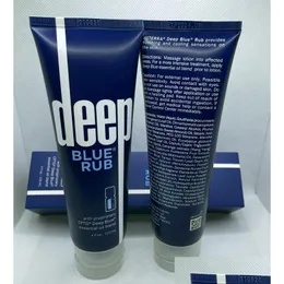 Other Skin Care Tools Deep Blue Rub Topical Cream With Oil 120Ml Drop Delivery Health Beauty Devices Dhtln