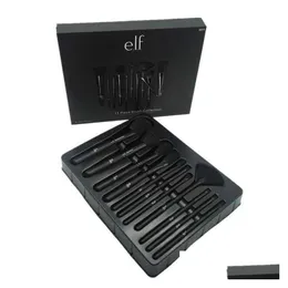 Makeup Brushes Low Price 11Pcs/Set Elf Brush Set Face Cream Power Foundation Mtipurpose Beauty Cosmetic Tool With Box By Drop Delive Dhv3E