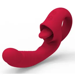 Super forte vibrador vibrador vibrador casal lambendo o massageador de aquecimento de flerte de flerte recarregável de masturbação vaginal de flerte de flerte de flerte de adultos brinquedos sexuais zd147654