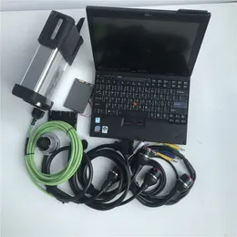 2023 Mb C5 Strumento di diagnosi Laptop X201t i7 Star C5 Wifi PK C4 Multiplexer Soft-ware SSD Super compatto 5 Per MB Truck Car Diagnostic Scanner