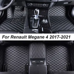 Tapetes de piso do carro para Renault Megane 4 2017-2020 Acessórios para interiores do centro de dropshipping 100% FIT CATOS RATOS DE CATOS R230307