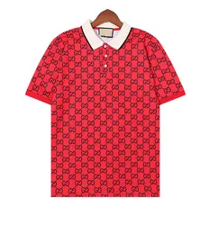 Men Polo Shirt Designer Man Fashion Horse T Shirts Disual Men Golf Golf Summer Polos Shirt Embroidery High Street Trend Top Tee Asian Size Wholesale RC