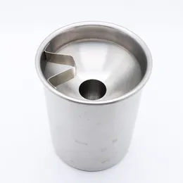 Smokeless Car Ashtray with Lid Smell Proof Stainless Steel Ash Tray Windproof Smoking Accessories Wholesale XBJK2202