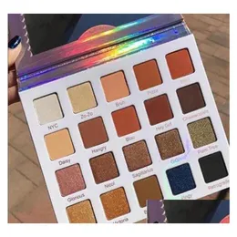 Eye Shadow Makeup Nicol Concilio Pro Palette 20 Color Eyeshadow Drop Delivery Health Beauty Eyes Dhuyj