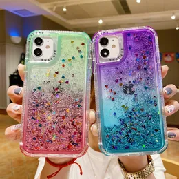 iPhone 14 12 13 11 Pro Max XR XS Max 12 7 8 Plus Gradient Shopproof PCTPU Back Cover Samsung S23 Ultra