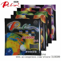 Tabela Tennis Raquets Palio CJ8000 2 BIDE Typ Typ szybkiego światła Pipsin Table Tennis Guma Pingpong z gąbką H3646 Playa Pingpong 230307