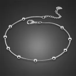 925 Sterling Silver Silver Anklets Joyalukkas Bracelet For Women Fashionable Summer Foot Jewelry From Shen012001 7.83 DHgate.Com