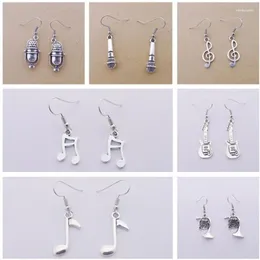 Dangle Earrings & Chandelier Fashion Handmade Personality Jewelry Music Creative Gift Note Pendant For Teacher StudentDangle Odet22 Moni22