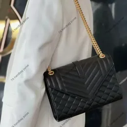 7A Designers bags Woman Envelope handbag Chain Caviar Top Quality Shoulder Messenger Underarm Hand bag Fashion Classic Designers Genuine Leather bags Custom made