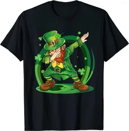 Camisetas masculinas para lepragaun feliz dia de St Patricks T-shirt adultos