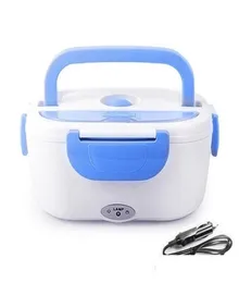 Lunch Boxes Portable 105L12V220V Electric Heating Lunch Box Car Plug Food Warmer Bento For School Office Home Plastic Dinnerware4179981