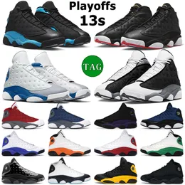 jumpman 13 men basketball shoes 13s Playoffs Black Flint French University Blue Court Purple Lucky Green Hyper Royal Starfish mens trainers outdoor sports sneakers
