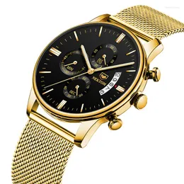 Armbanduhren 2023 Mode mechanische Uhren für Männer Luxus Sport Armbanduhr Männer Edelstahl wasserdichte Quarz Relogio Maskulino