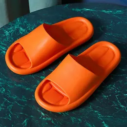 Slippers Women Flat Soft Eva Non-slip Indoor Bathroom Slipper Couples Solid Color Home Floor Sofa Slides Ladies Summer Shoes