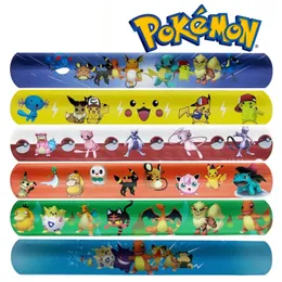 Pokemon Toys Snap Bracelets Pikachu Anime Breakband Child Pocket Pocket Band Puzzle Toys for Boys Girl