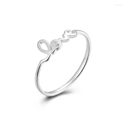 Уважаемые кольца Универсальное кольцо любовного кольца ювелирные изделия на День святого Валентина