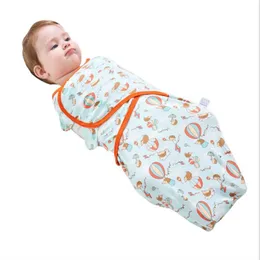 2 stks lot Silkworm Cocoon-stijl anti-shock baby katoen quilt Swaddling handdoek-nieuwe baby slaapzak baby kinderen slaapzags-m3145