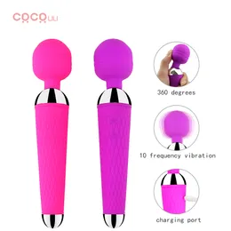 Vibrateurs Puissant Clitoris Gode Vibrateur Érotique Sex Toys pour Femmes 10 Modèles Vibration Baguette Magique Gspot Masseur Masturbateur Féminin 230307