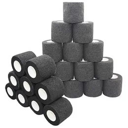 ELBOW KNEE PADS 1248 Rolls Självhäftande Bandage Athletic Elastic First Aid Tape för sportskador Återställning Pet Vet Wrap 1234 Inchx5 Yards 230307