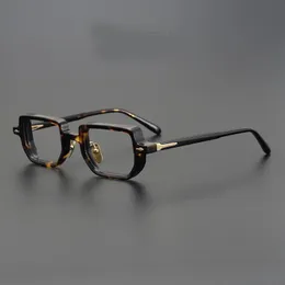 선글라스 프레임 Jacques 레트로 안경 프레임 남성 최고 품질 디자이너 광학 안경 읽기 여성 처방 명확한 안경 230307